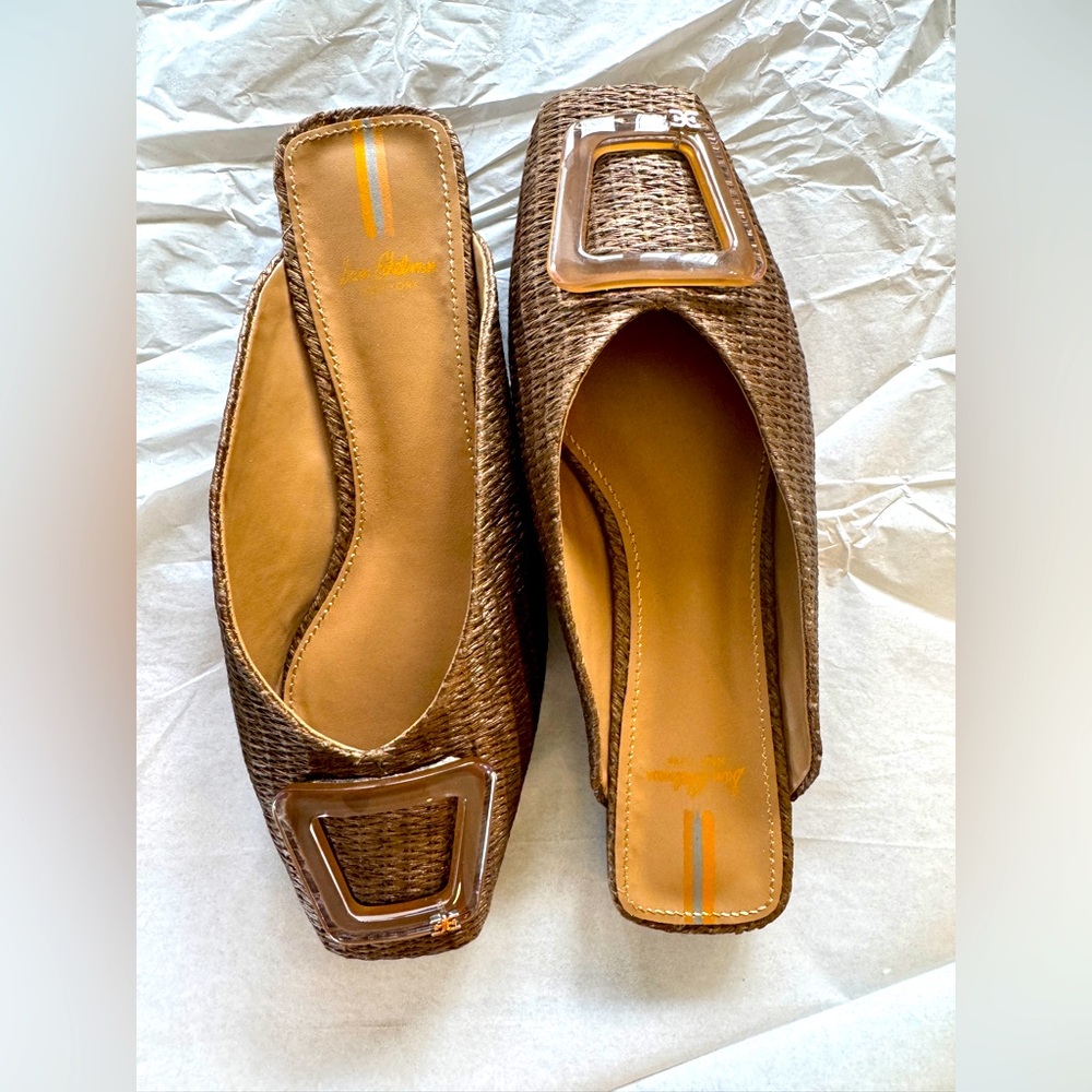 Sam Edelman New Woven Slides 7.5